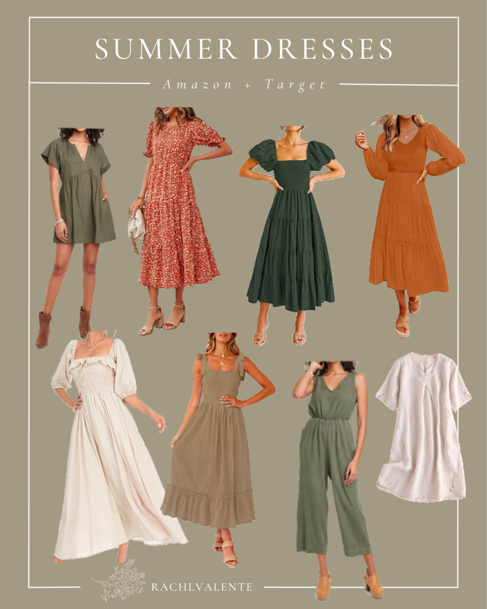 roundup of spring dresses I’ve been sourcing! even in the spring/summer I still love sticking to desert, earthtone neutrals like khaki, olive, rust, and pinks 😍🏜️ #ootd #springdresses #springfashion

#LTKfamily #LTKSeasonal #LTKstyletip