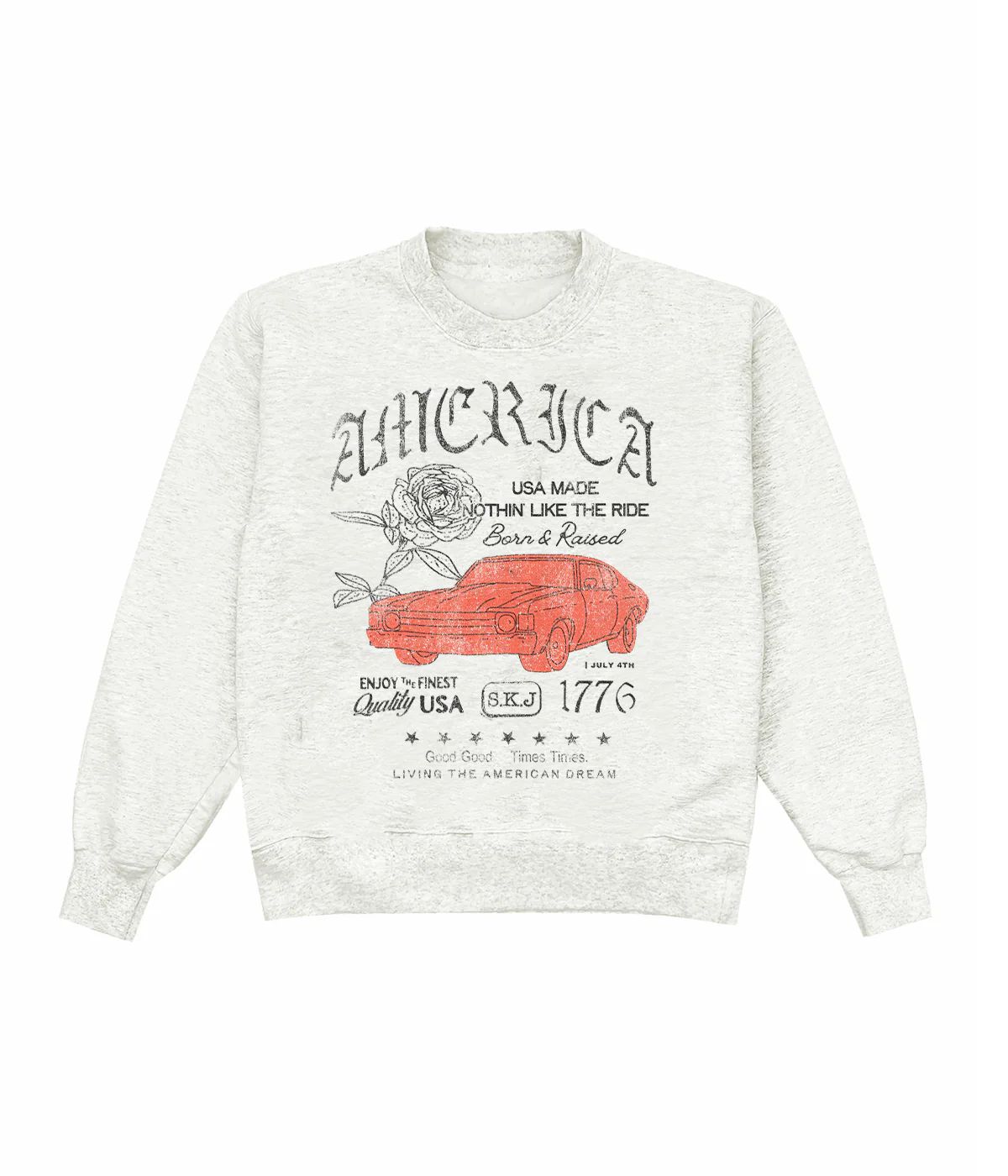 America Born & Raised Crewneck | Shop Kristin Jones