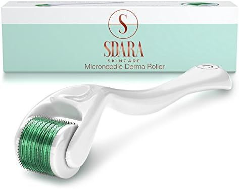 Sdara Derma Roller 540 Titanium 0.25mm Micro Needle Cosmetic Microdermabrasion Tool For Face - In... | Amazon (US)