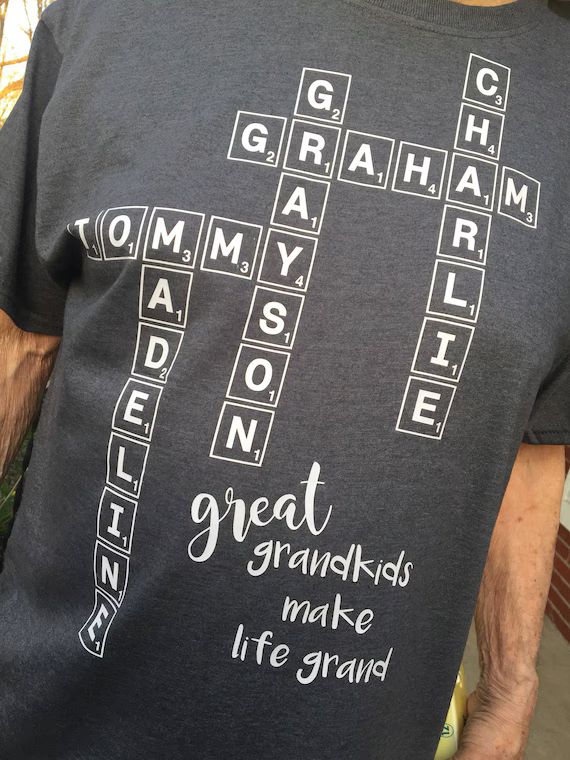 Unique Grandparent / Great Grandparent Shirt  Custom | Etsy | Etsy (US)