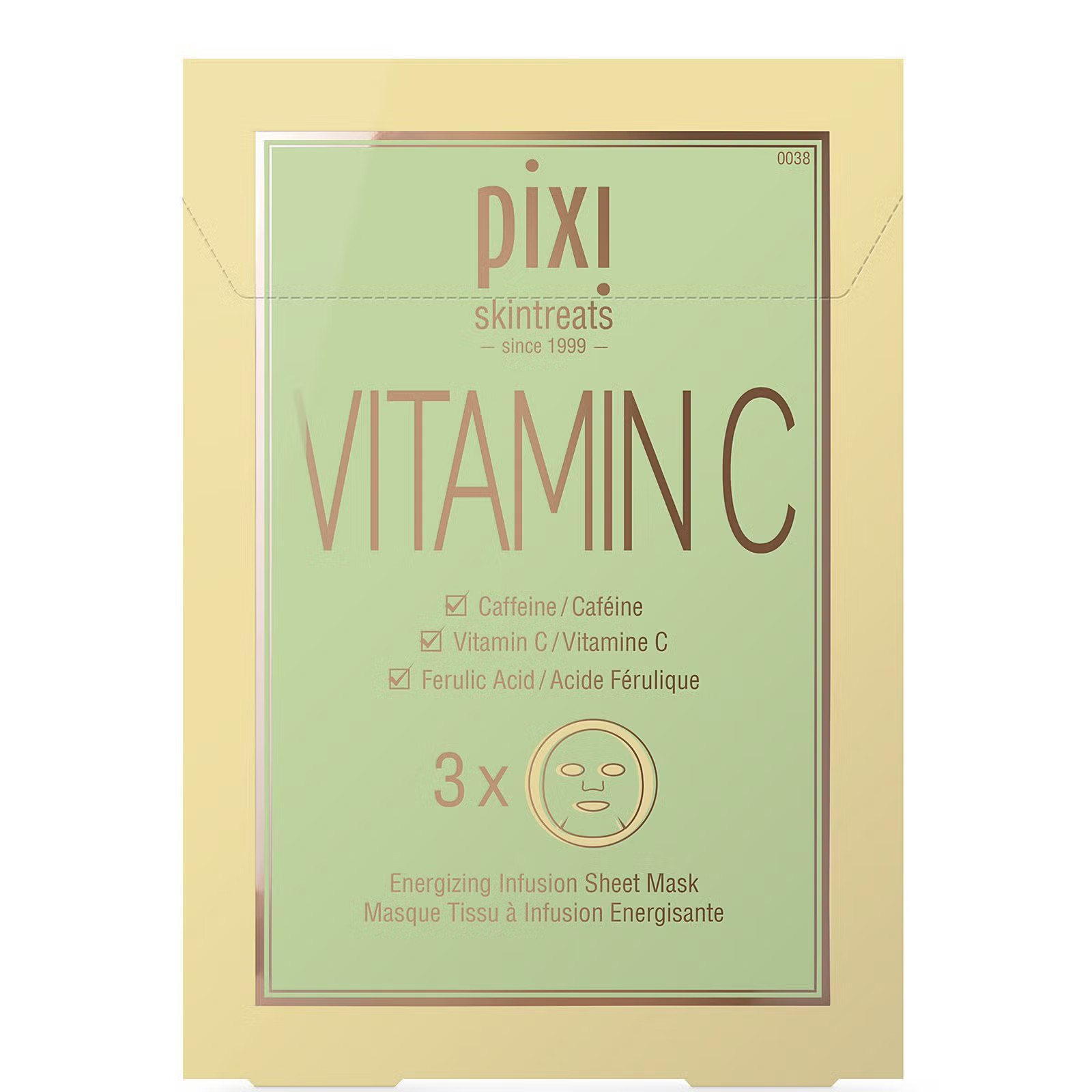PIXI Vitamin-C Sheet Mask (Pack of 3) | Look Fantastic (UK)