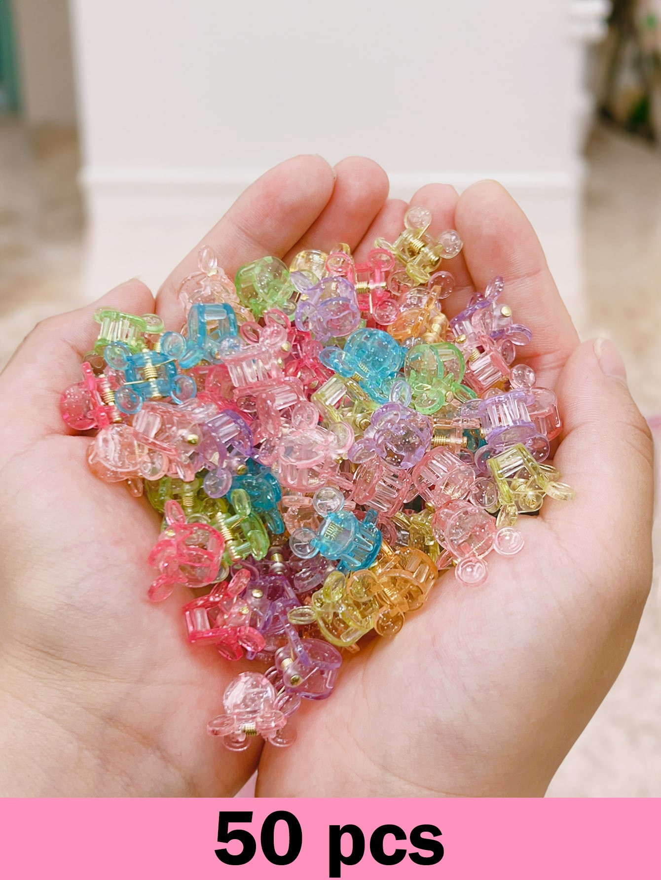 50pcs Cute Simple Hair Clips | SHEIN USA | SHEIN