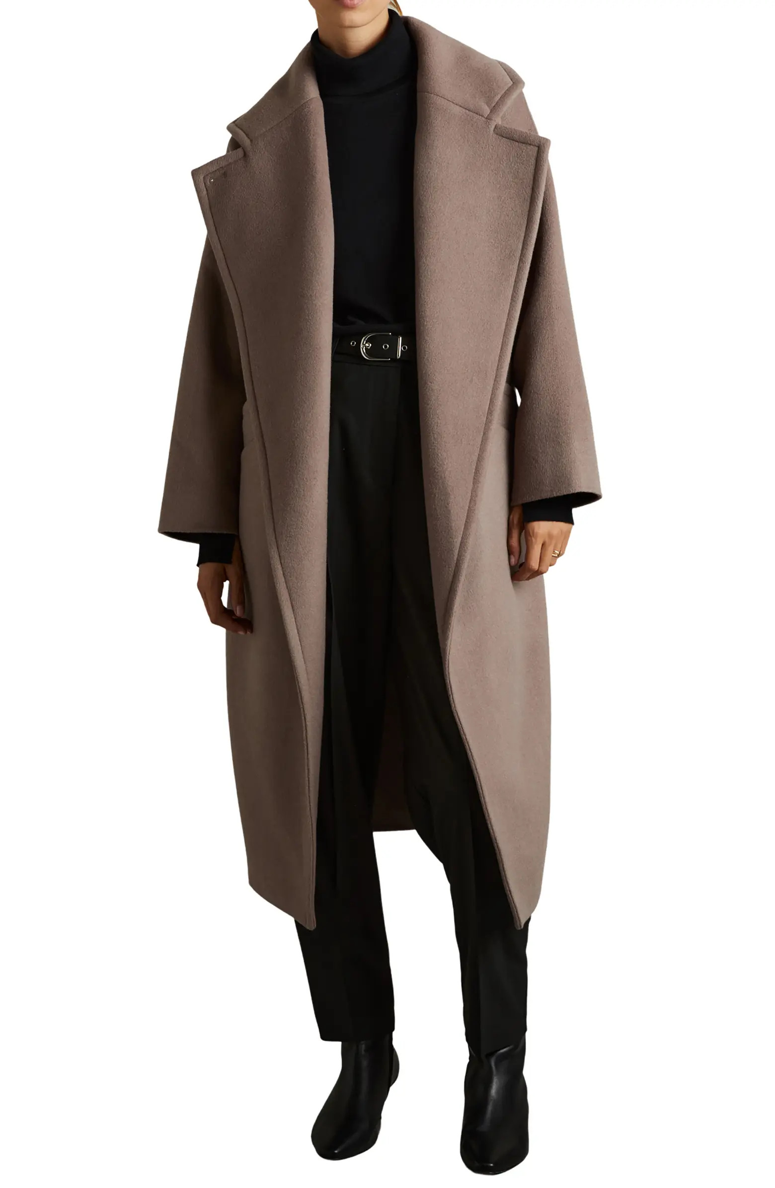 Bridget Belted Wool Blend Coat | Nordstrom Rack
