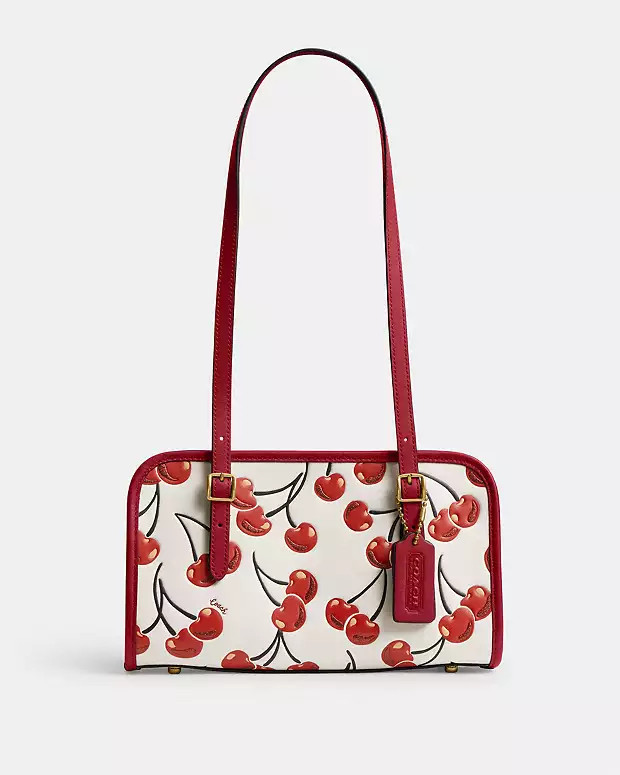 Swing Zip Bag With Cherry Print | Coach (US)