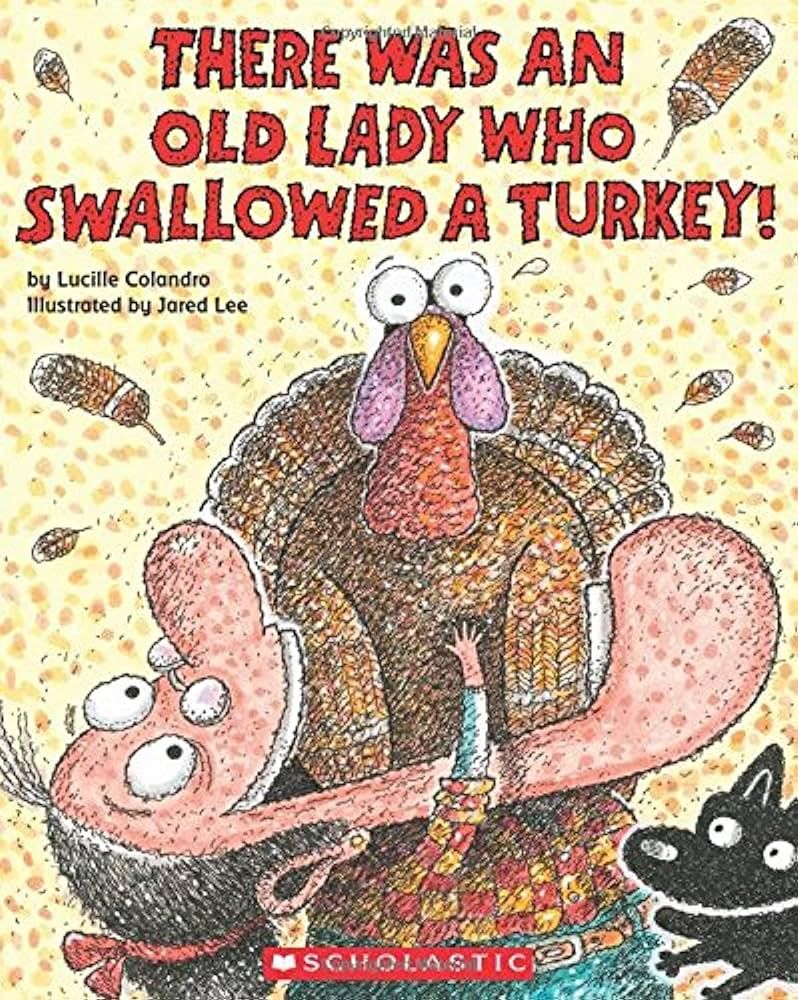 There Was an Old Lady Who Swallowed a Turkey! | Amazon (US)