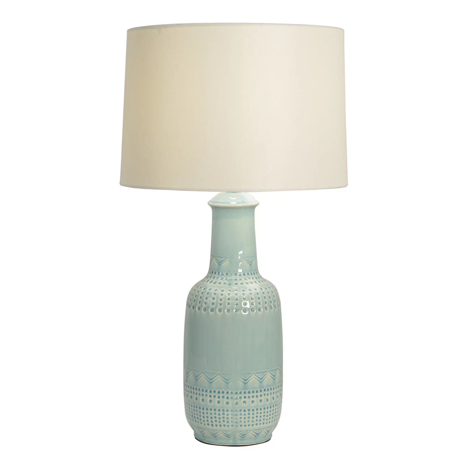 Decor Therapy Patterned Ceramic Table Lamp, Green | Kohl's