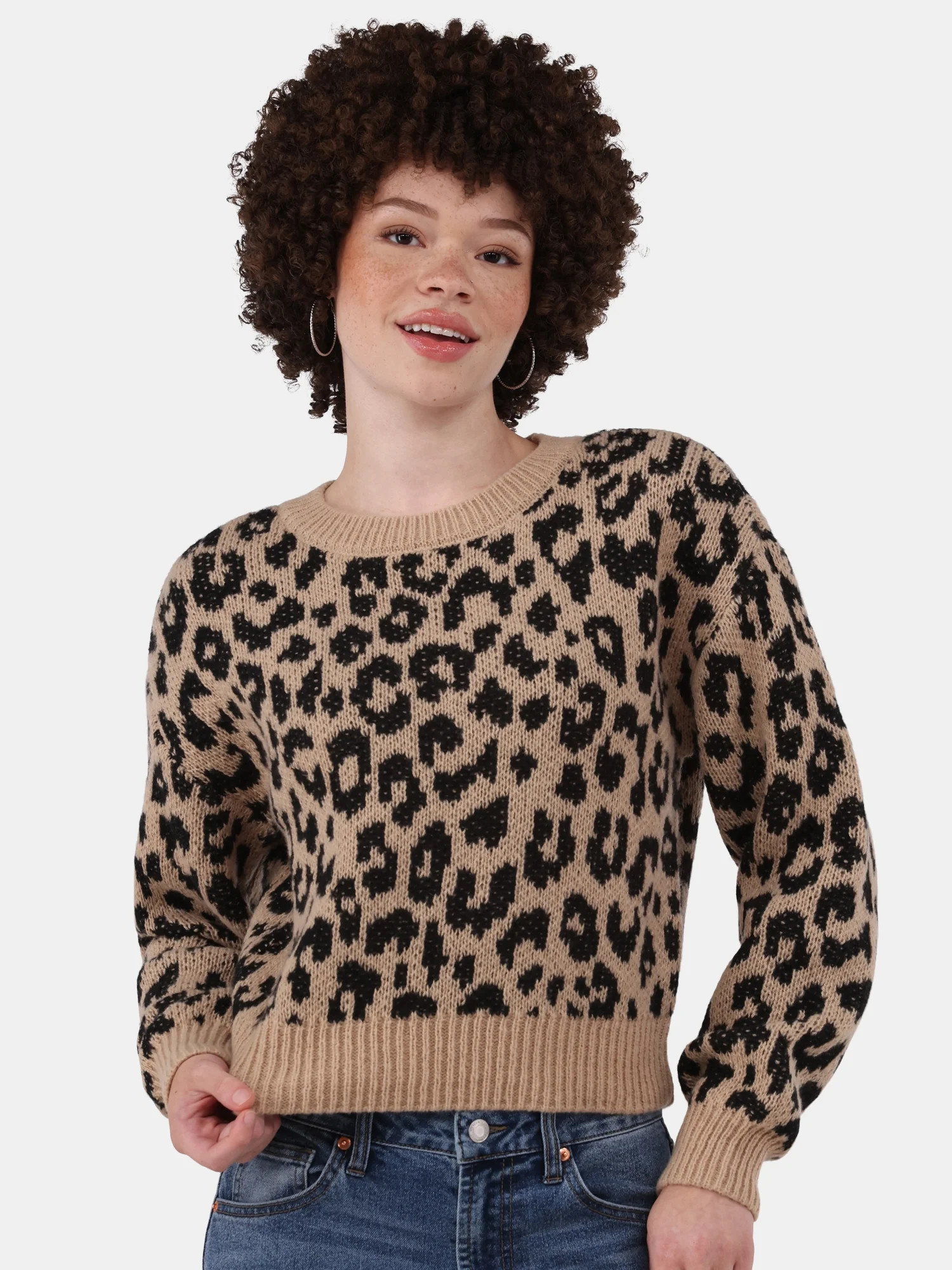 No Boundaries Fashion Sweater, Midweight, Women's, Sizes XXS-XXL - Walmart.com | Walmart (US)