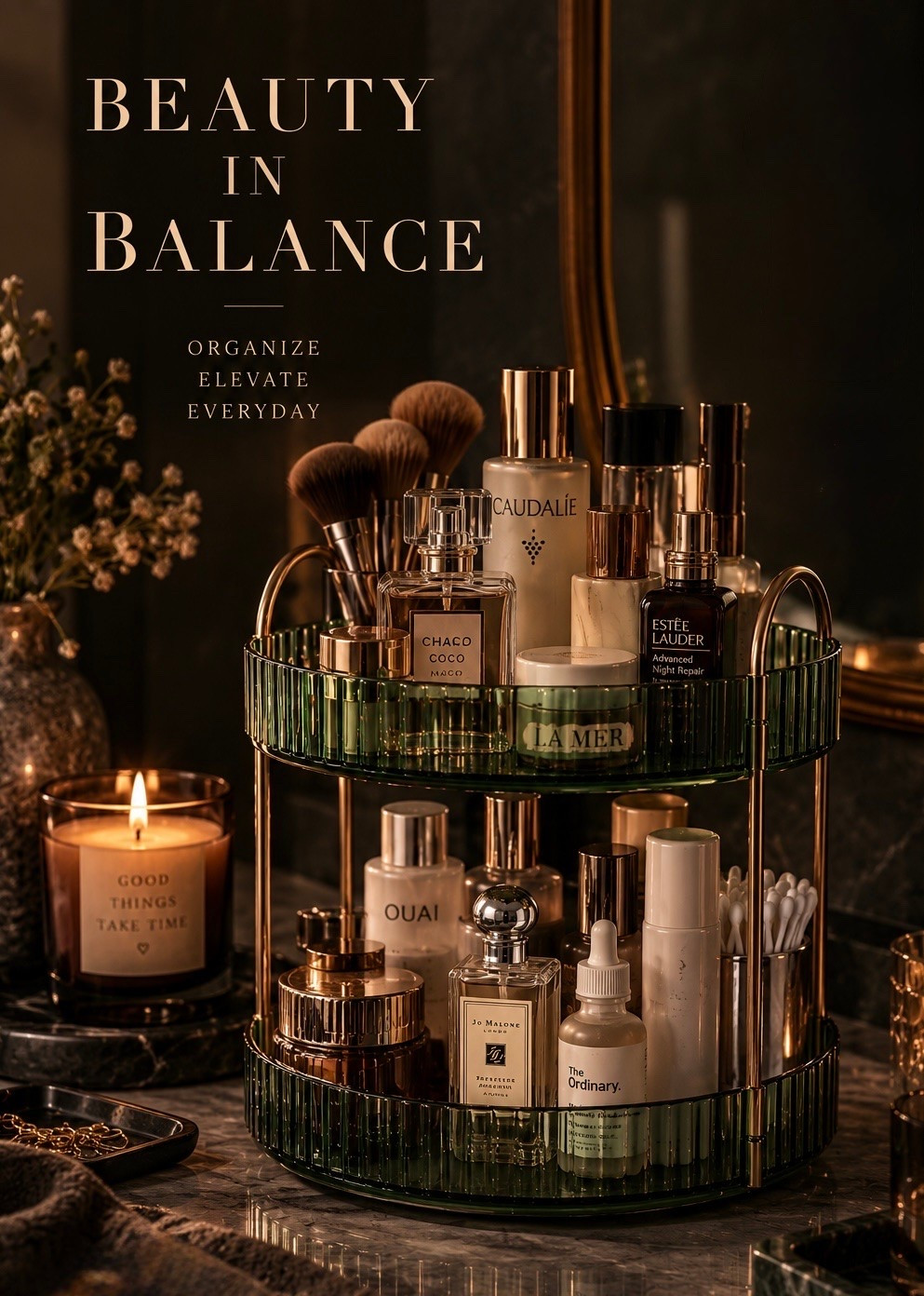 The kind of organization that deserves to stay on display. ✨

A 360° rotating organizer turns everyday skincare, perfume, and beauty favorites into part of the room—easy to reach, beautifully contained, and far more elevated than a cluttered countertop.

Proof that practical doesn’t have to look practical. 🤎

#AmazonFinds #AmazonHome #AmazonBeauty #BeautyOrganizer #SkincareOrganization #VanityOrganization #BathroomOrganization #HomeOrganization #LuxuryHome #AffordableLuxury #ElevatedLiving #DesignerLook #AmazonMustHaves #BeautifulHome #CallsignDesign
