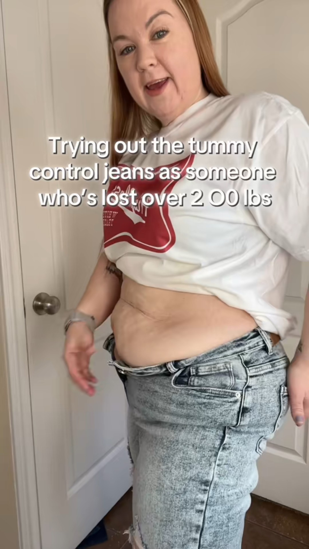 Tummy control acid wash jeans from Willow Boutique! 

#LTKMidsize #LTKmomlife