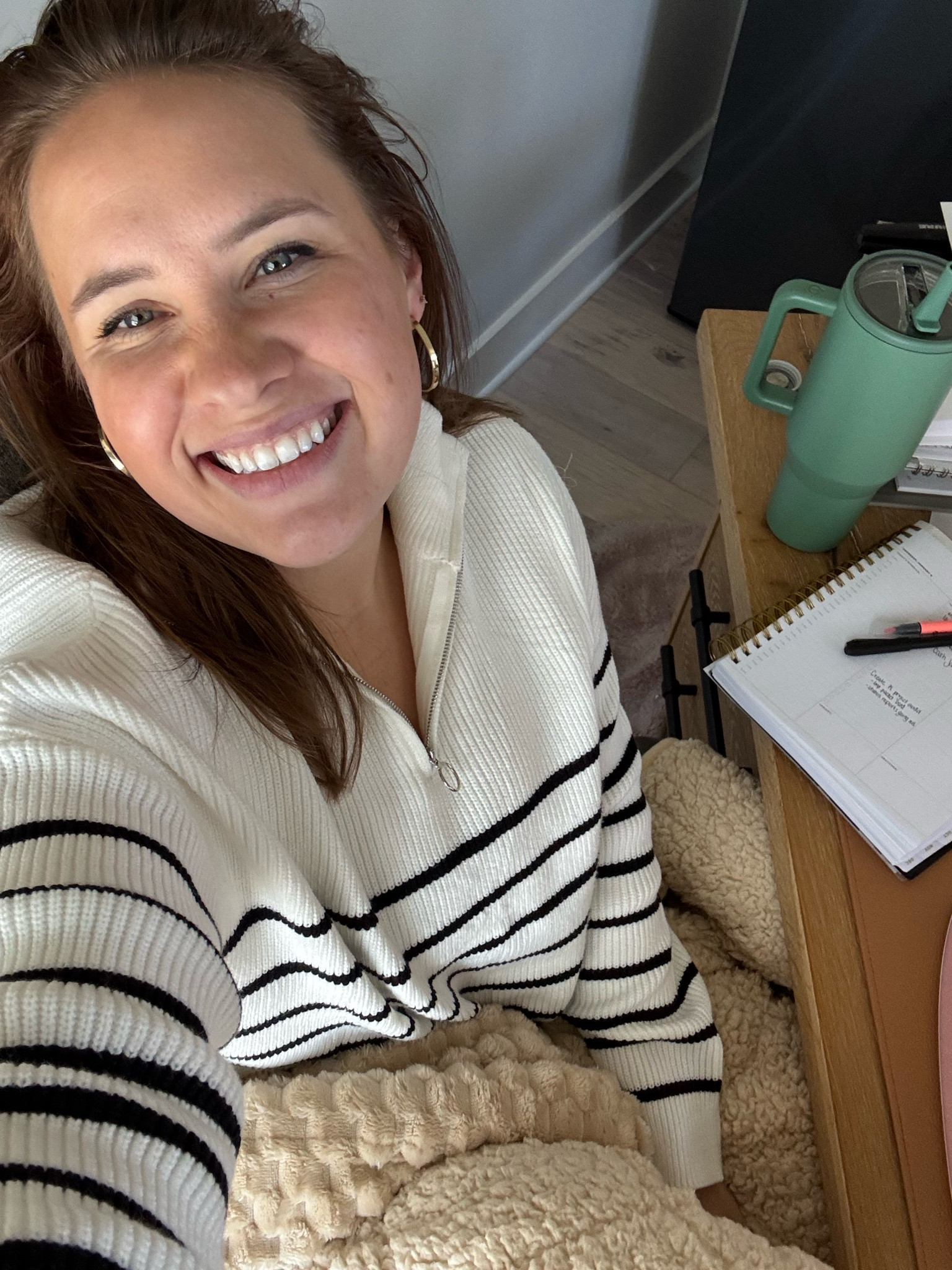 Cozy work from home vibes but make it professional! 

This sweater is over 50% off!

#LTKFindsUnder50 #LTKWorkwear #LTKSaleAlert