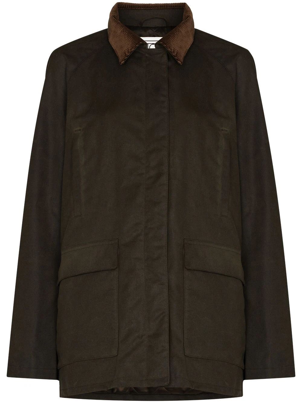 TOTEME Country elbow-patch Detail Jacket - Farfetch | Farfetch Global