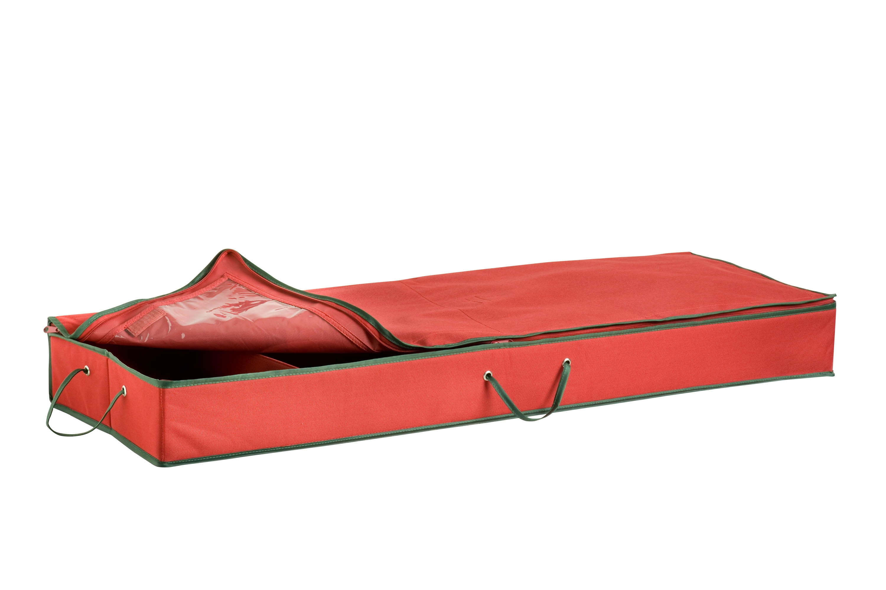 Honey Can Do Wrapping Paper Storage Container With Compartments And Pockets, Red - Walmart.com | Walmart (US)