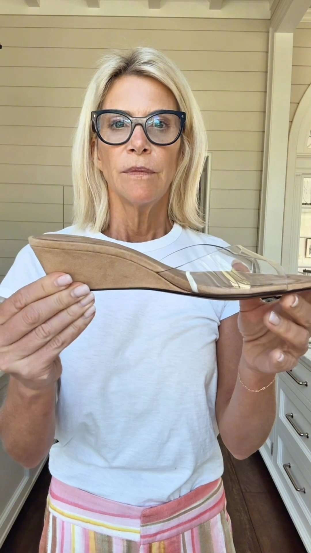 If you’re looking for a summer shoe recommendation, clear wedge sandals continue to be one of my favorites. They visually elongate the leg, pair with almost everything, and are surprisingly comfortable for all-day wear.

💡 LTK MADE EASY
❤️ Heart = Support my posts
🔖 Save = Get sale & restock alerts
📋 Lists = Keep favorites organized
📲 Share = Send to yourself for later
💬 Comment = Ask me anything 

 #LTKootd #LTKSeasonal #LTKOver40