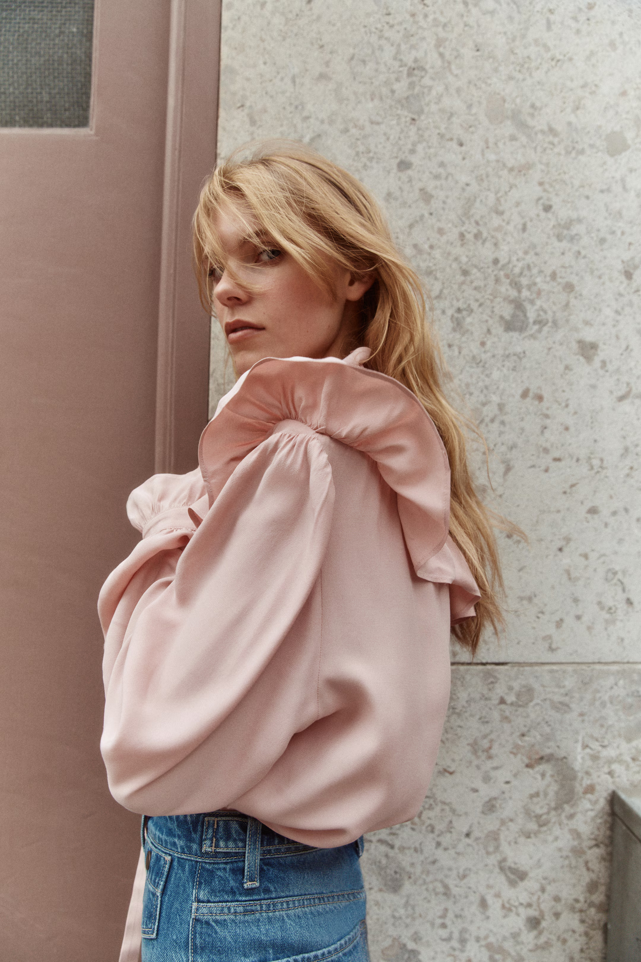 Frill Trim Blouse | H&M (AU)