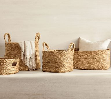 Small Tote - 10"Diam x 10"H | Pottery Barn (US)