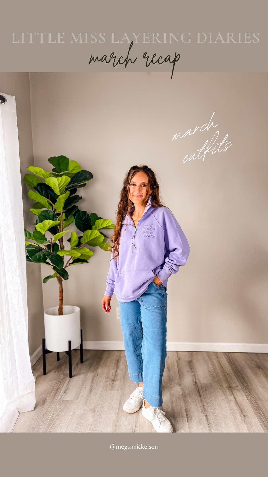 Little Miss Layering Diaries ✨

March recap — layers, textures, and a few favorites on repeat.

Figuring out what worked, what felt like me, and leaning into the in-between season styling.

And April… I already have some outfits I’m so excited to wear.
Stay tuned 🤍

#LTKPetite #LTKootd