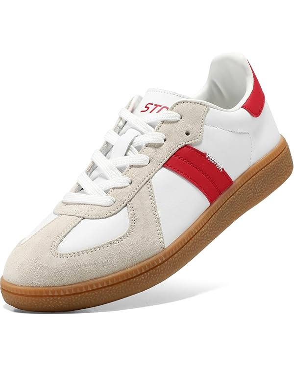 STQ Orthopedic Retro Low Top Sneakers Women Fashion Tennis Skate Shoes | Amazon (US)