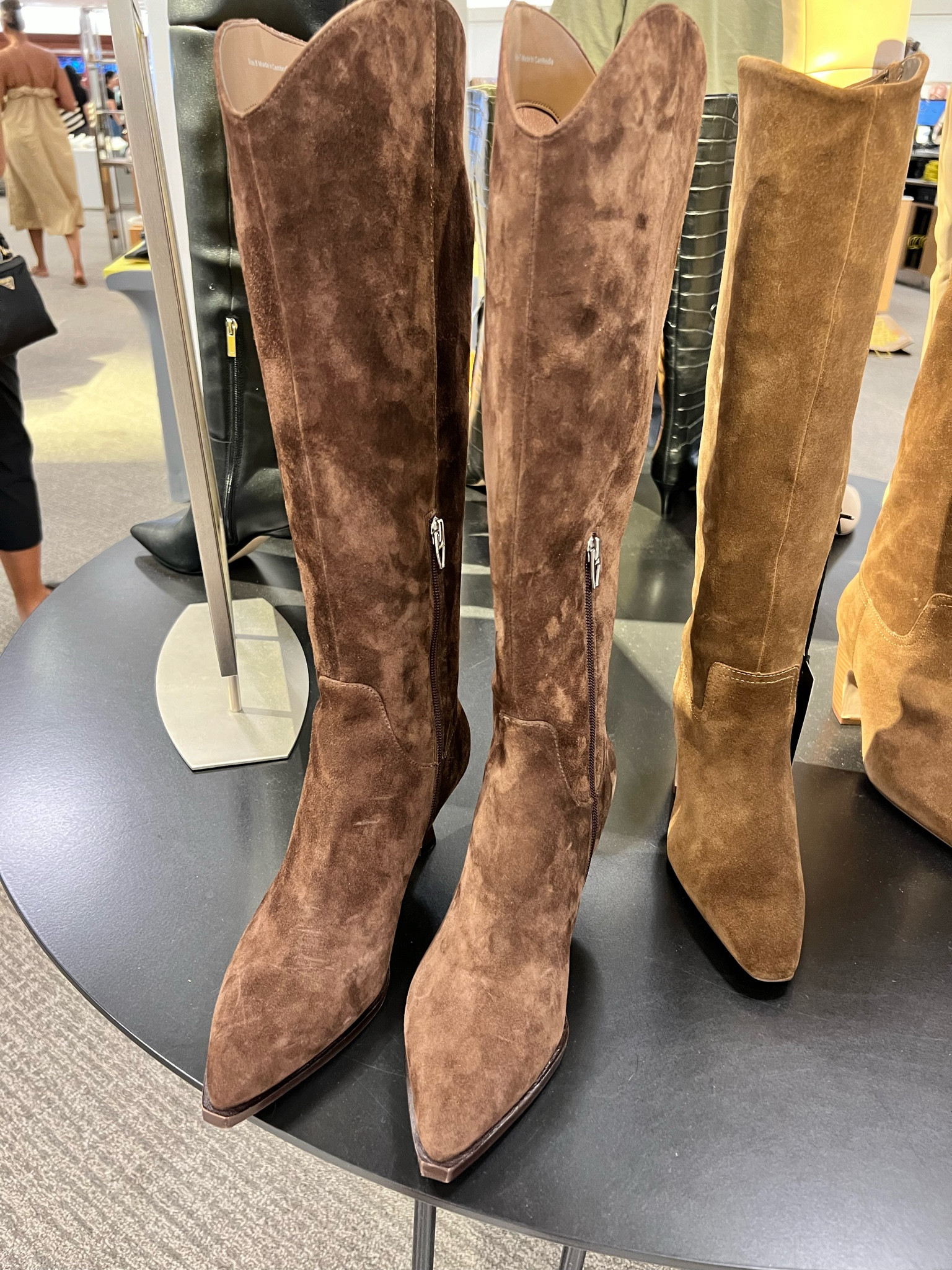 The most gorgeous chocolate brown boots!  Nsale  

#LTKsalealert #LTKshoecrush #LTKover40