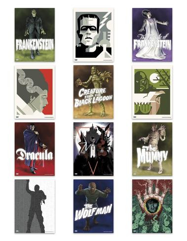 Poster Book: Universal Monsters Poster Book, 11x8in. | Allposters.com