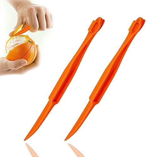 Orange Peeler Tools Citrus Peel Cutter Plastic Fruit Vegetable Slicer Cutter Lemon Peeler Opener ... | Amazon (US)