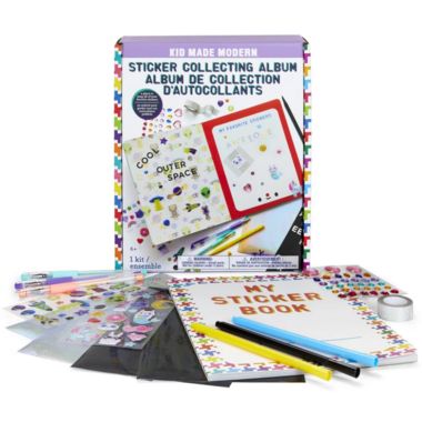 Kid Made Modern Sticker Collecting Book | Well.ca