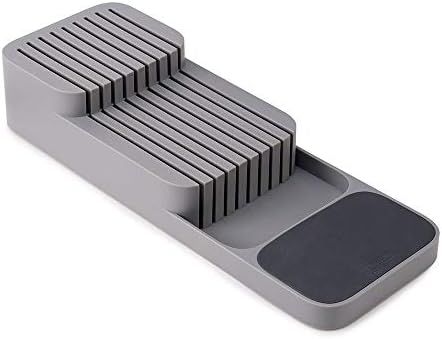 Joseph Joseph Drawer Store Knife Organizer, Block, Gray | Amazon (US)