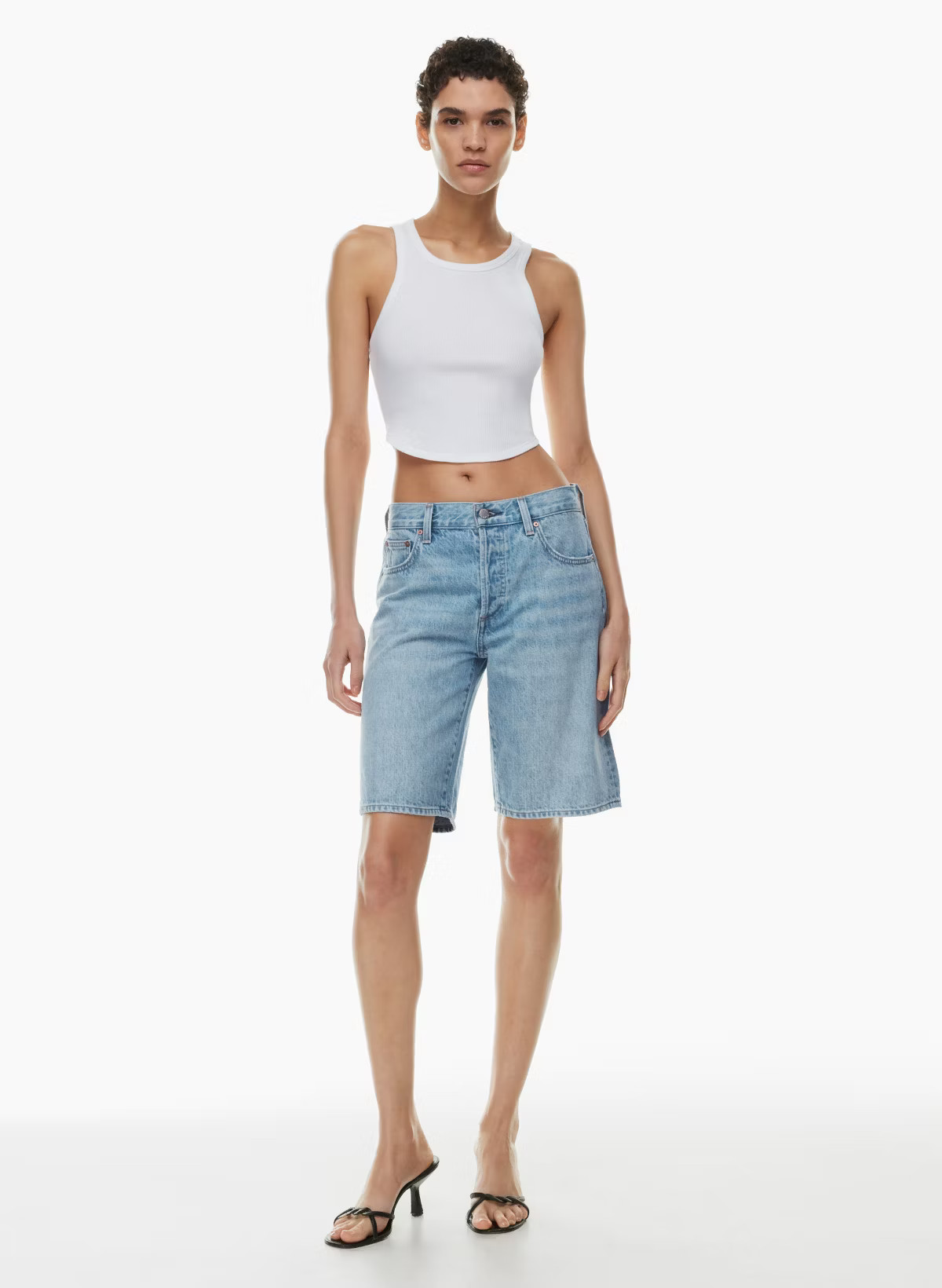 THE ‘90S CINDY BERMUDA DENIM SHORT | Aritzia