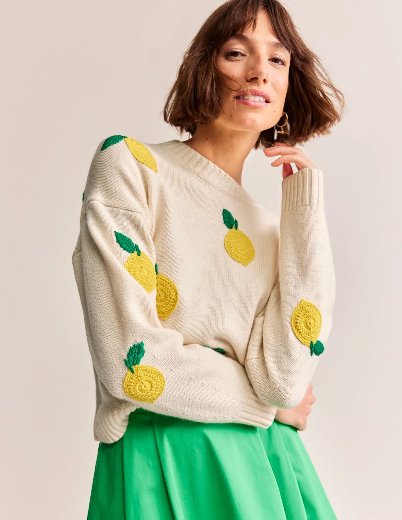 Hand Embroidered Sweater | Boden (US)