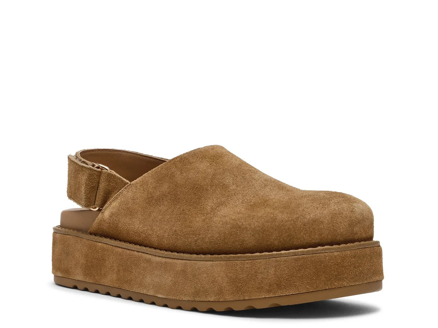 Steve Madden Mellow Clog | Women's | Cognac Suede | Size 9.5 | Clogs | Platform | Slingback | DSW