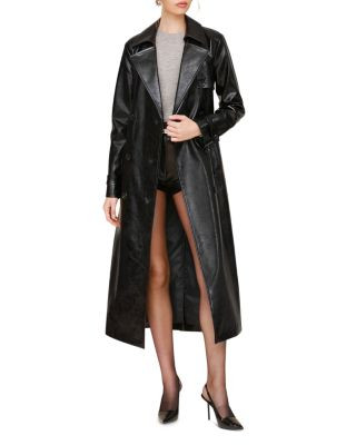 Avec Les Filles Faux Leather Trench Coat  | Bloomingdale's Women Coats & Jackets Fall Jackets | Bloomingdale's (US)