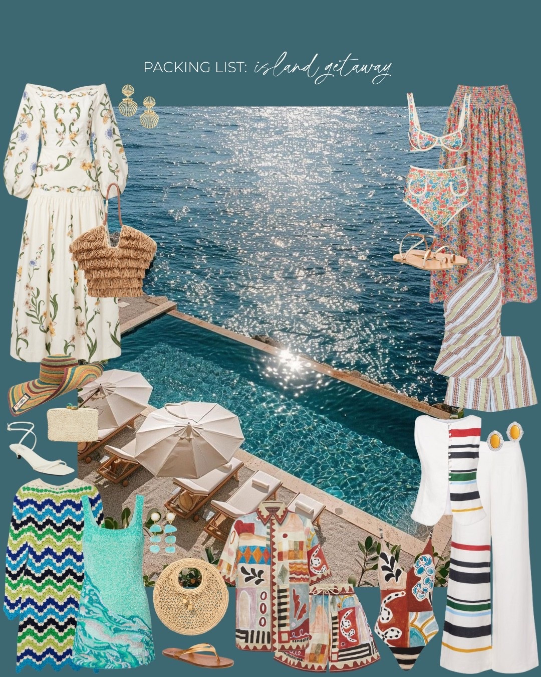 Beach getaway packing inspo! ☀️

#LTKSeasonal #LTKTravel