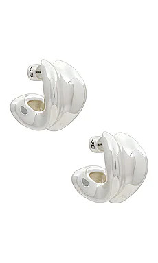 Jenny Bird Doune Chunky Hoop in Silver from Revolve.com | Revolve Clothing (Global)