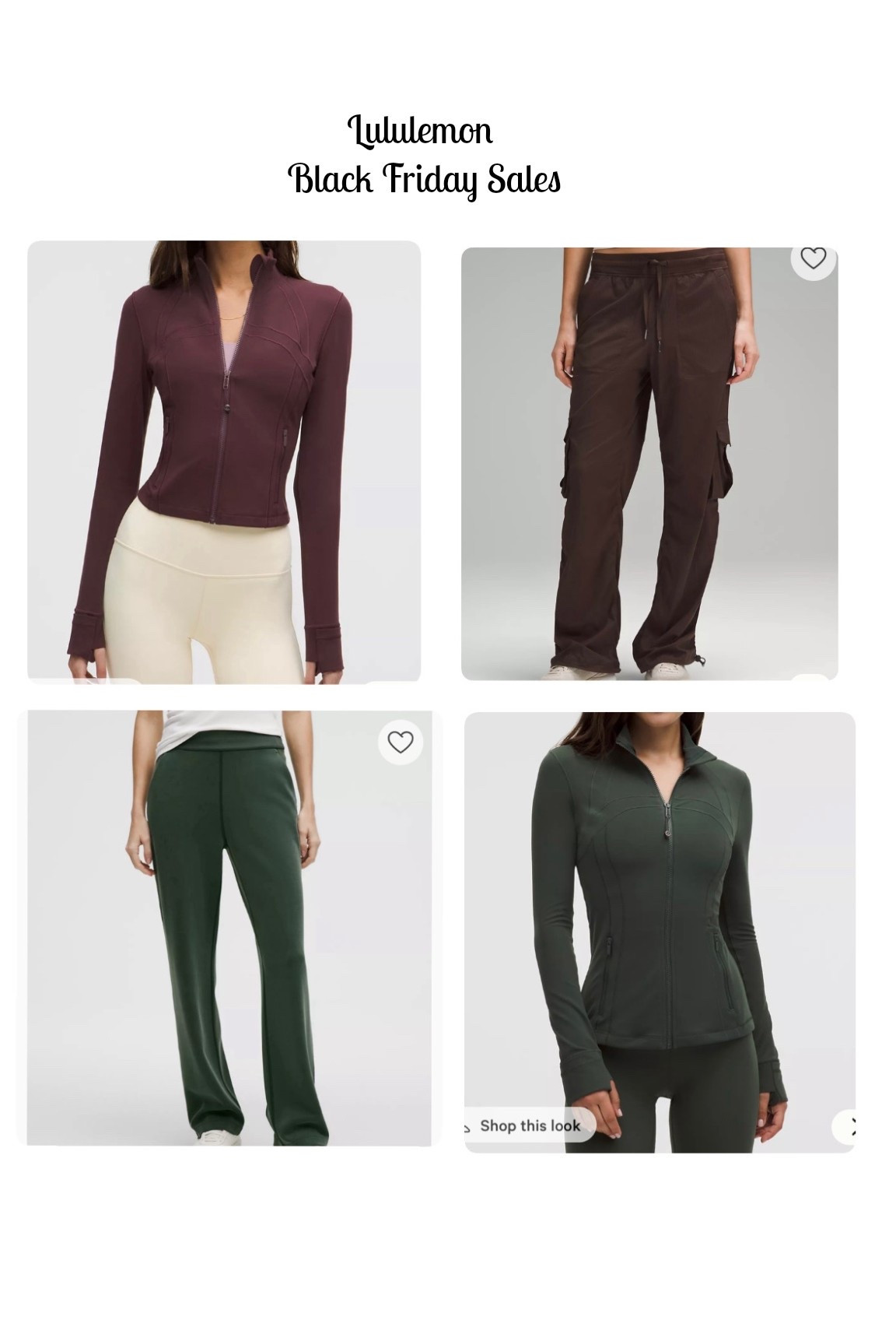 Lululemon Black Friday Sales!

#LTKCyberWeek #LTKGiftGuide #LTKHoliday