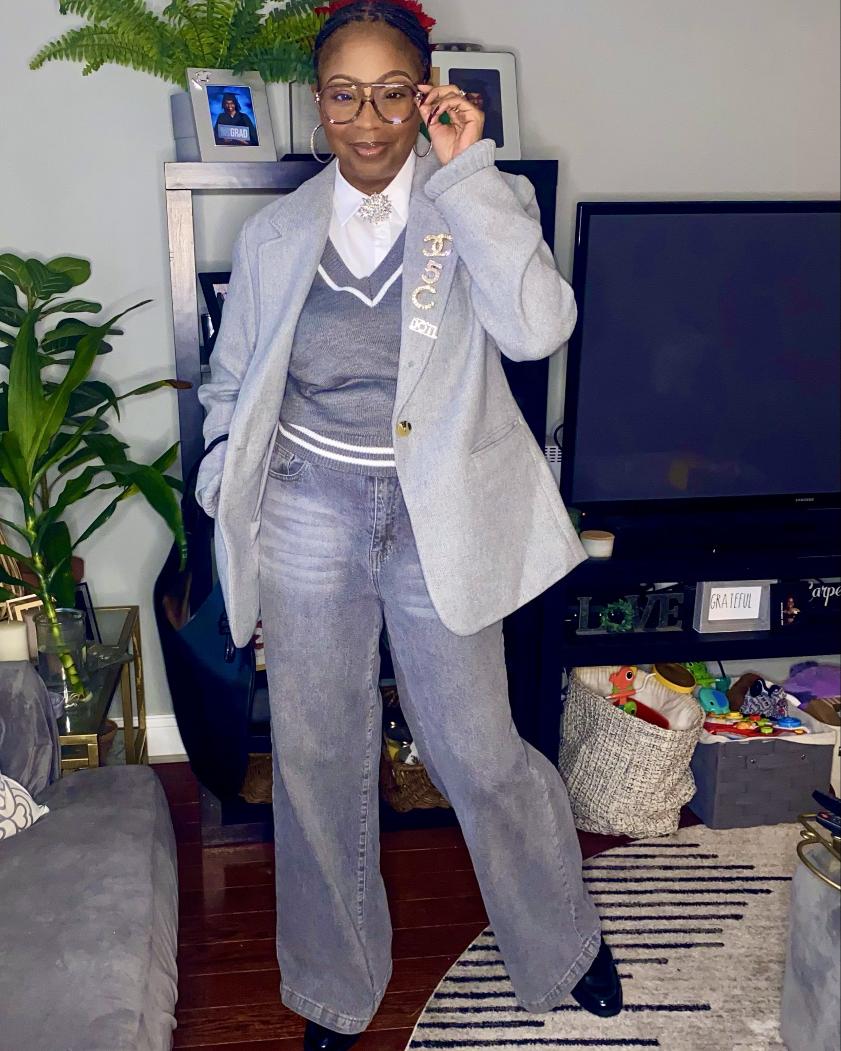 Three Shades of Grey 🩶🩶🩶

#LTKBeauty #LTKWorkwear #LTKOver40