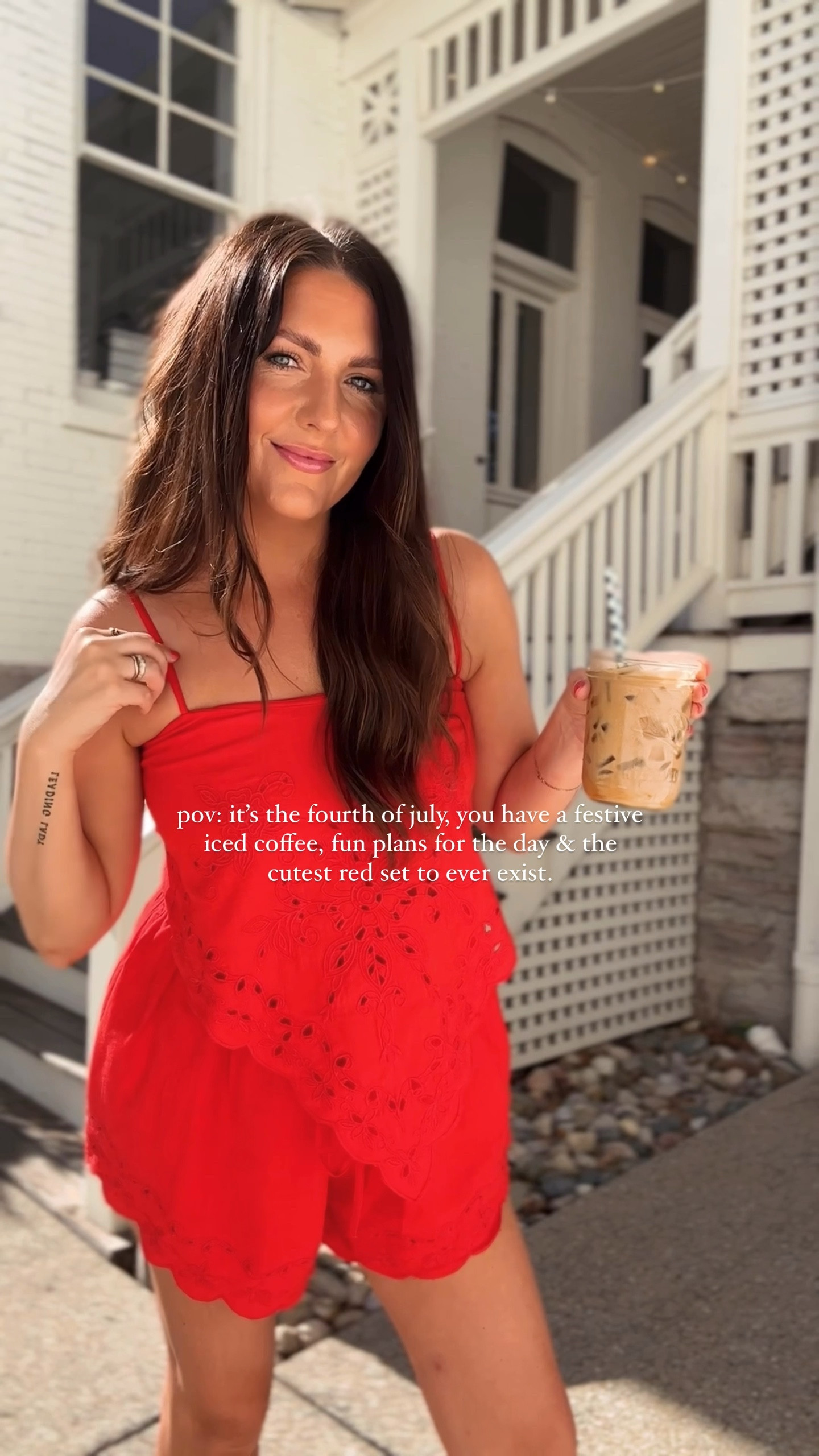 THE cutest red set for summer! 

#LTKSeasonal #LTKStyleTip