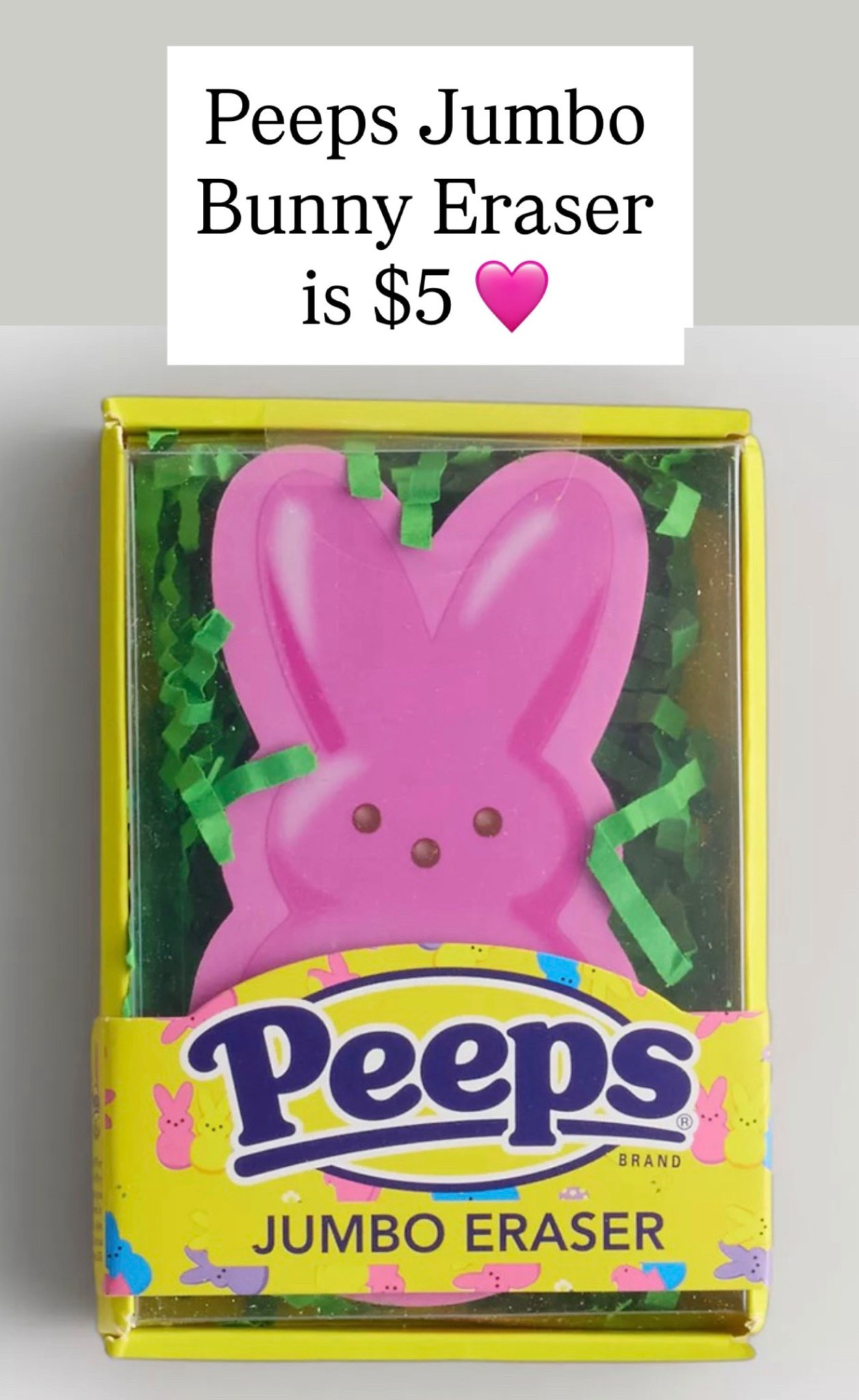 Coolest peep eraser! 

#LTKKids
