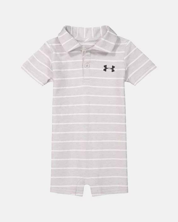 Boys' Infant UA Stripe Polo Shortall | Under Armour (CA)