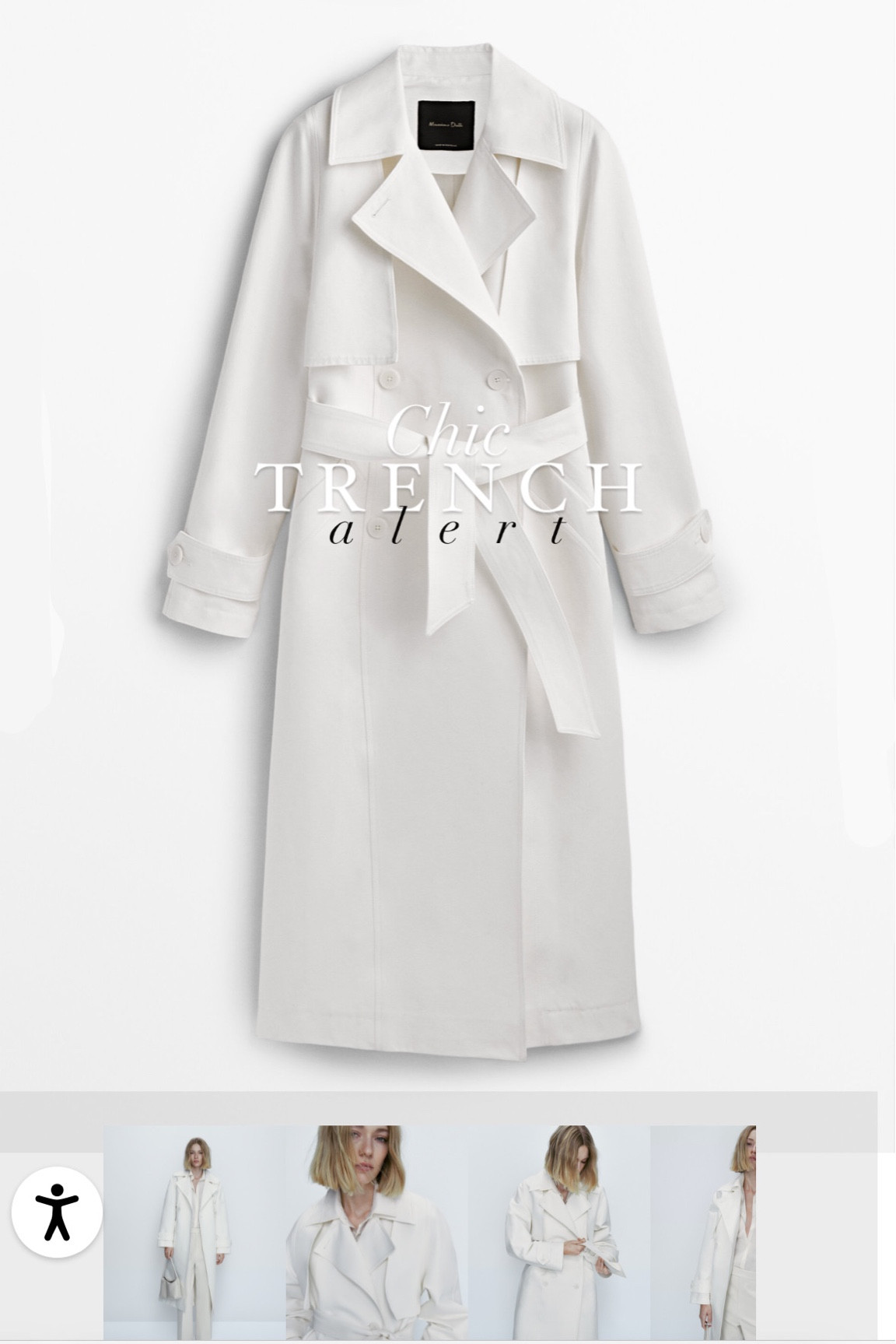 Most chic trench 🤍 Massimo Dutti 

#LTKFind #LTKstyletip #LTKSeasonal