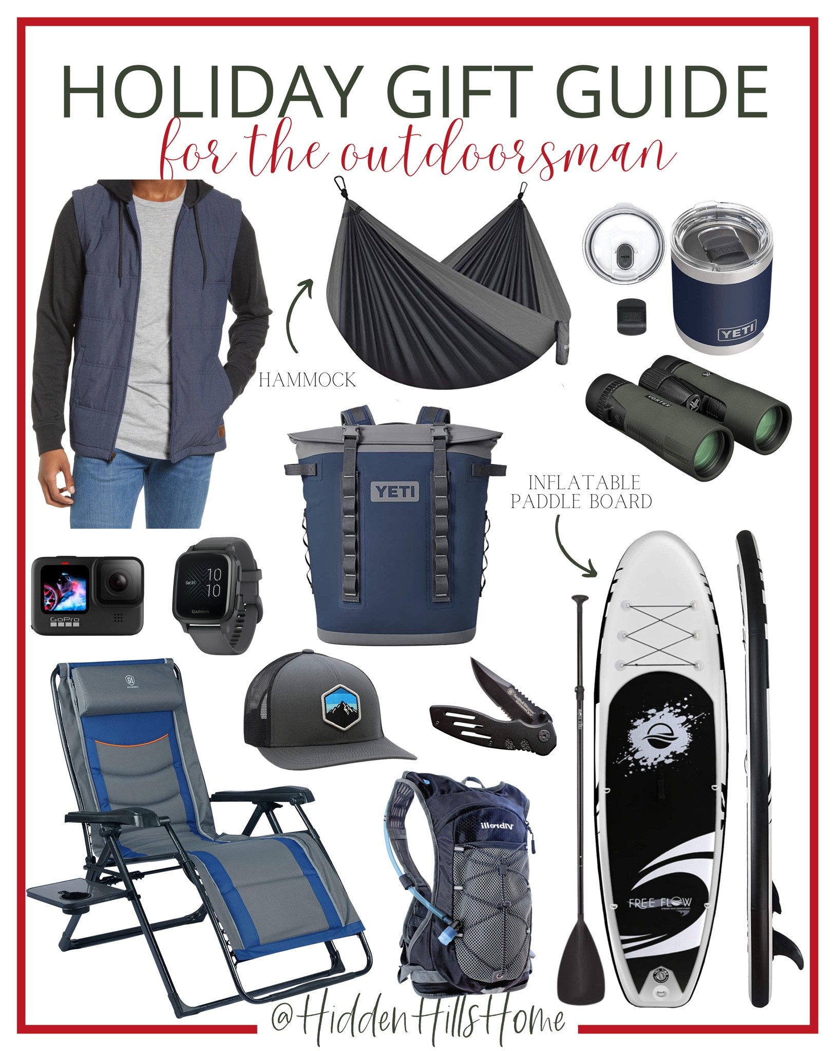 Mens Gift Guide, Gifts for the outdoorsman, Gifts for him, Gifts for dad, Husband gift ideas, Holiday gift guide for men, Hiking gifts, Outdoor gift ideas, Paddle Board, Hiking gear #gifts #men #giftsforhim #LTKGiftGuide

#LTKHoliday #LTKmens #LTKGiftGuide