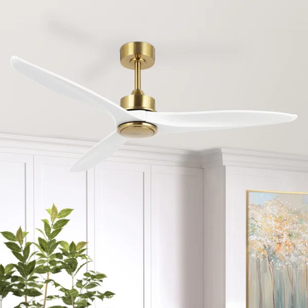 60" Wivenhoe 3-Blade Propeller Ceiling Fan With Remote | Wayfair North America