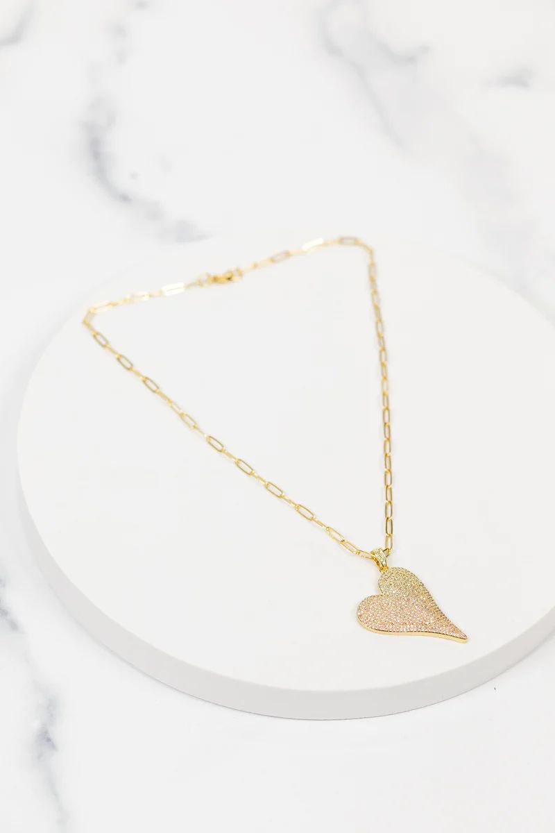 Kristine Heart Necklace | Avara