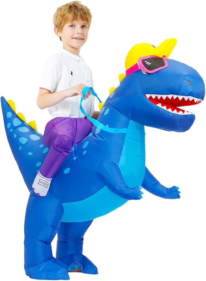 Decalare Inflatable Dinosaur costumes for kids T-Rex Costume Fancy Costumes Halloween Party Cospl... | Amazon (US)