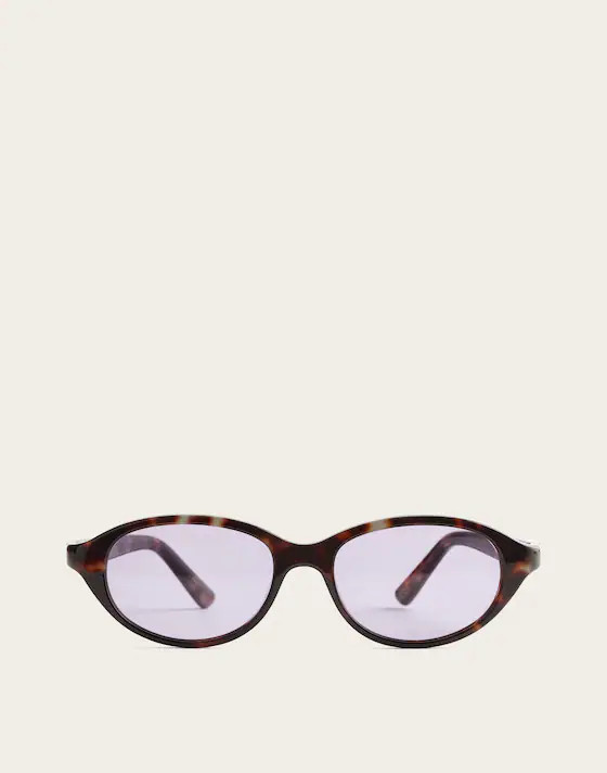The Solina Oval Sunglasses | Madewell