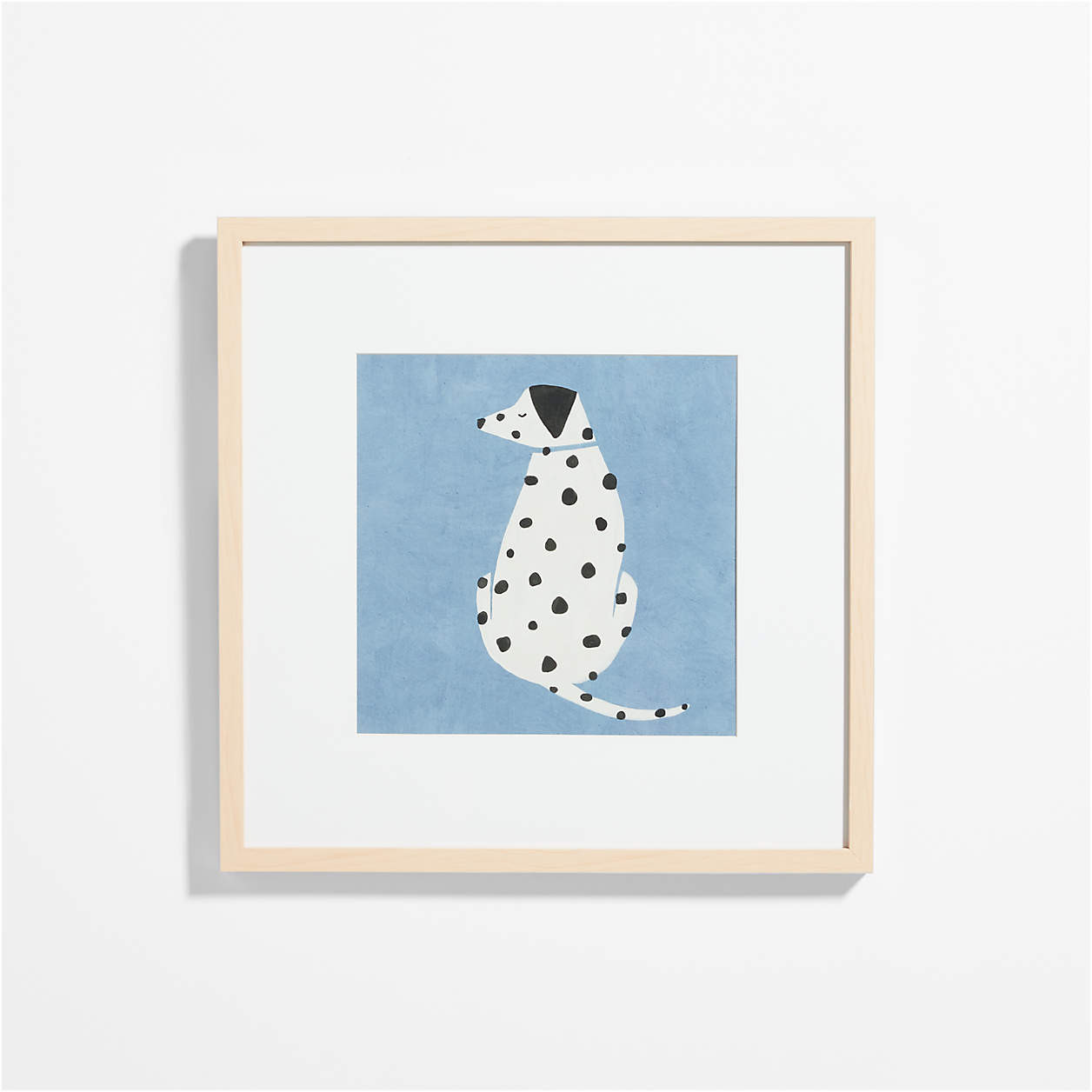 Blue Footed Bird Framed Wall Art Print + Reviews | Crate & Kids | Crate & Barrel