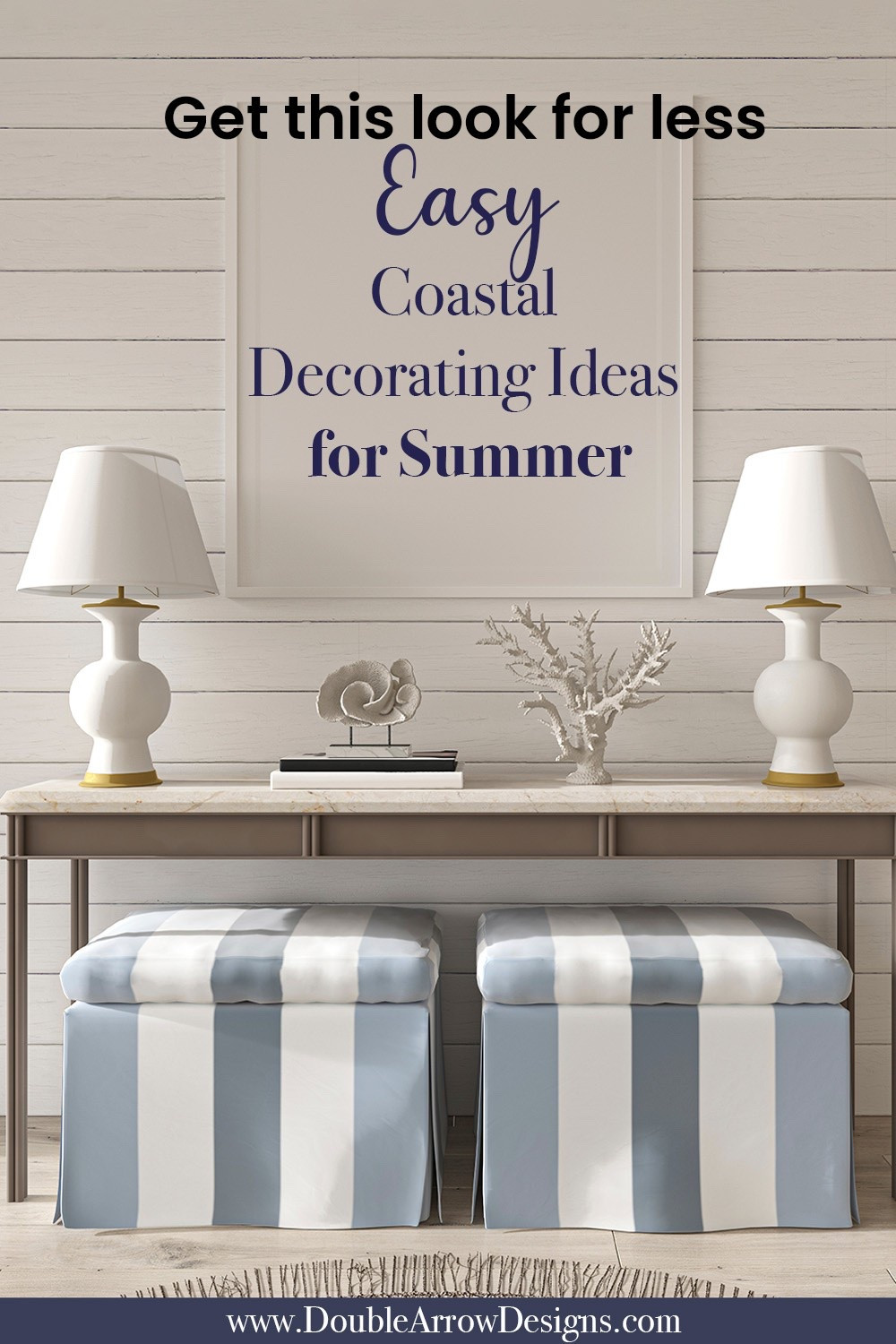 Coastal entryway is light and airy and can be all year round. I love this inspirational image and chose pieces that would create this look for less! Links below!

#LTKHome