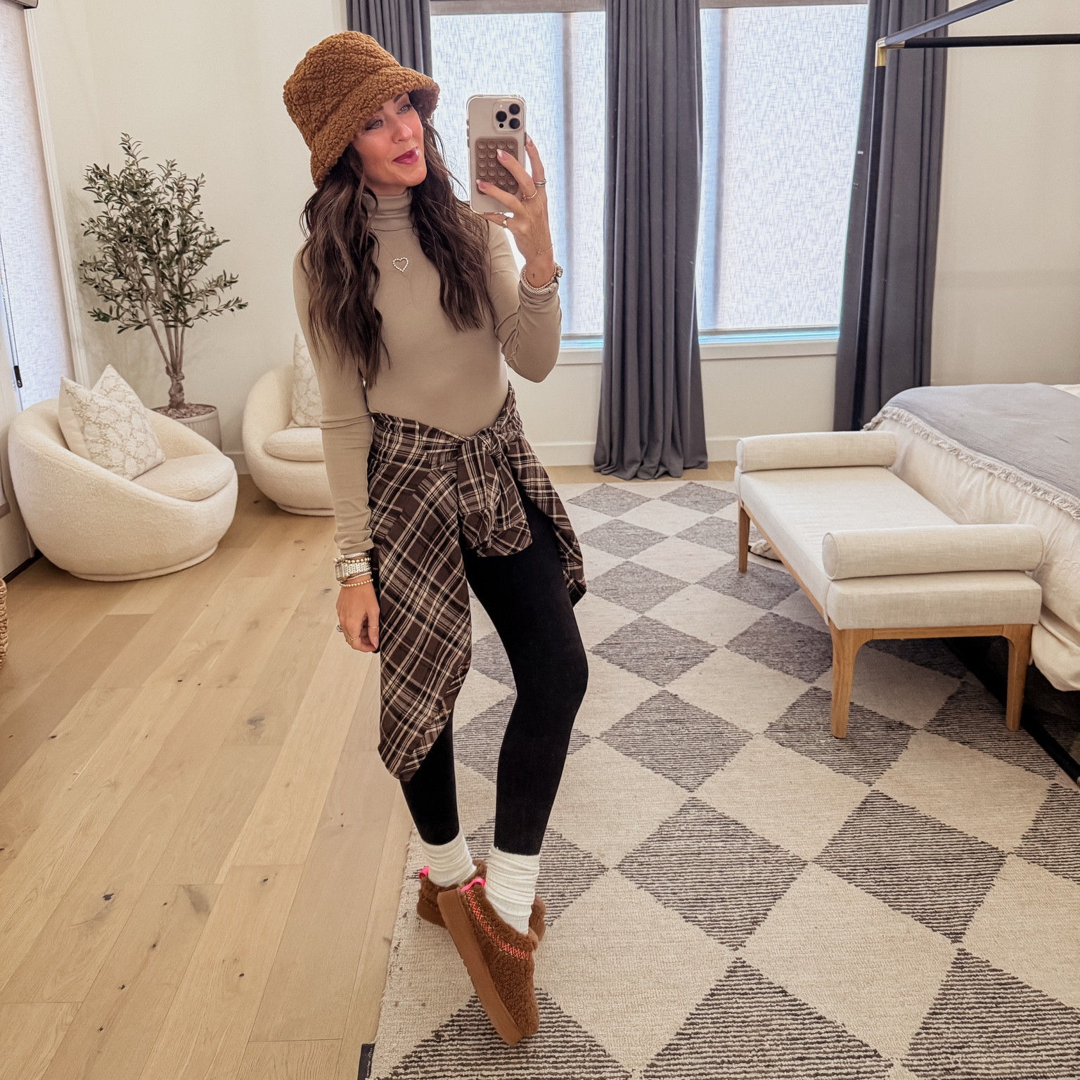 Mocha Mousse color of the year winter outfit inspo 
Leggings - S tall
Shirt - S


#LTKStyleTip #LTKFindsUnder100 #LTKFindsUnder50