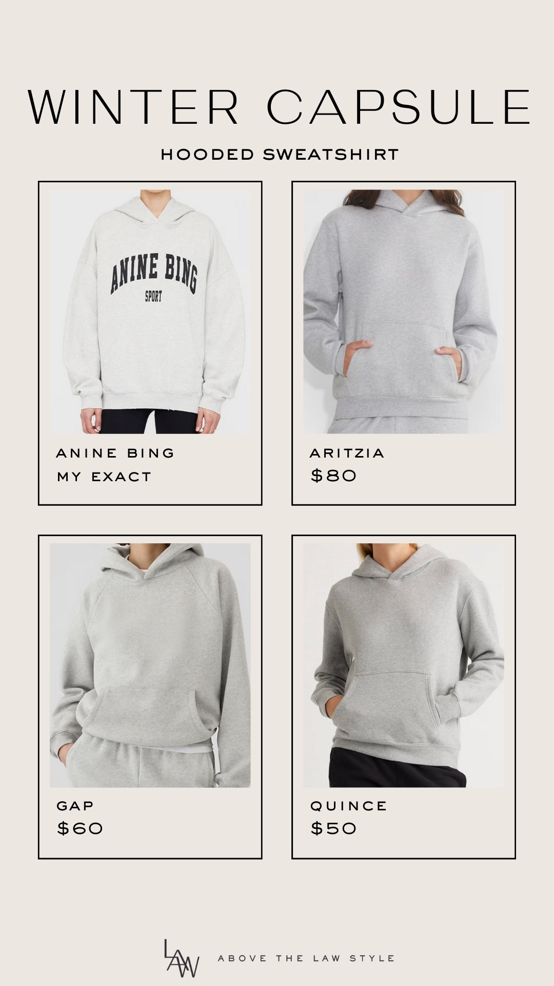 Winter Capsule: Hoodie Sweatshirt 

#LTKFindsUnder50 #LTKStyleTip #LTKFindsUnder100