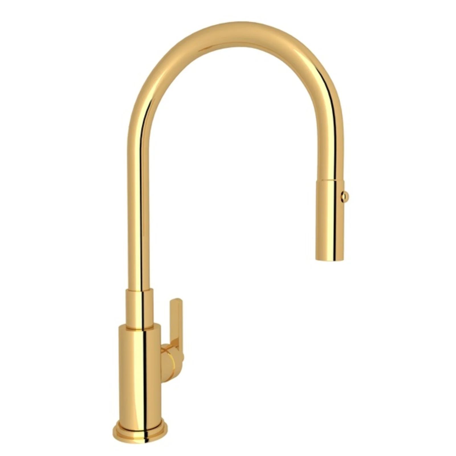 Lombardia Pull Down Single Handle Kitchen Faucet | Wayfair North America