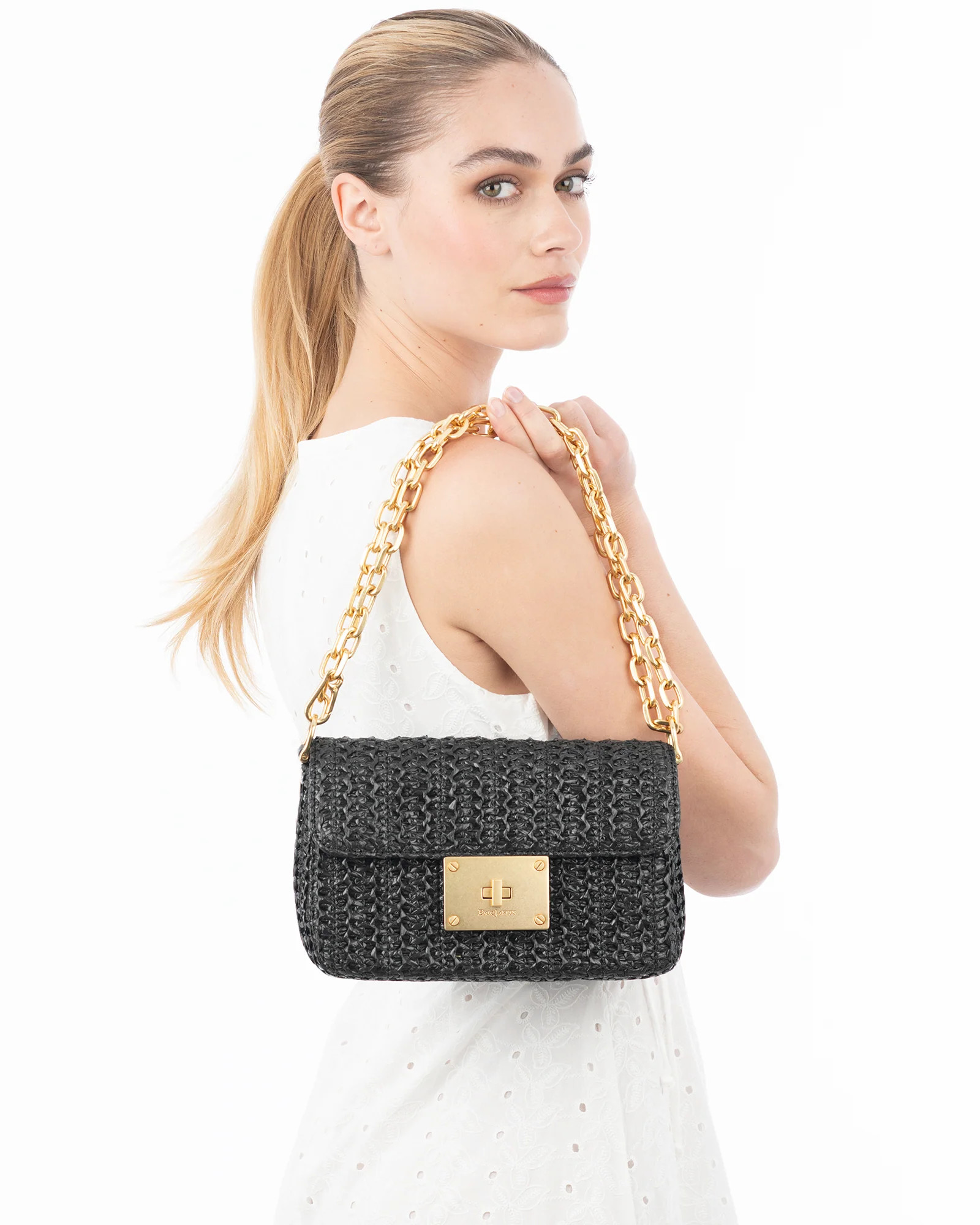 Lil Cherie Straw Crossbody Bag | Eric Javits