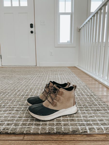 My one pair of boots! Perfect for rain/snow and light enough to wear all day. The lighter color is $30 off today!

#LTKunder100 #LTKsalealert #LTKstyletip